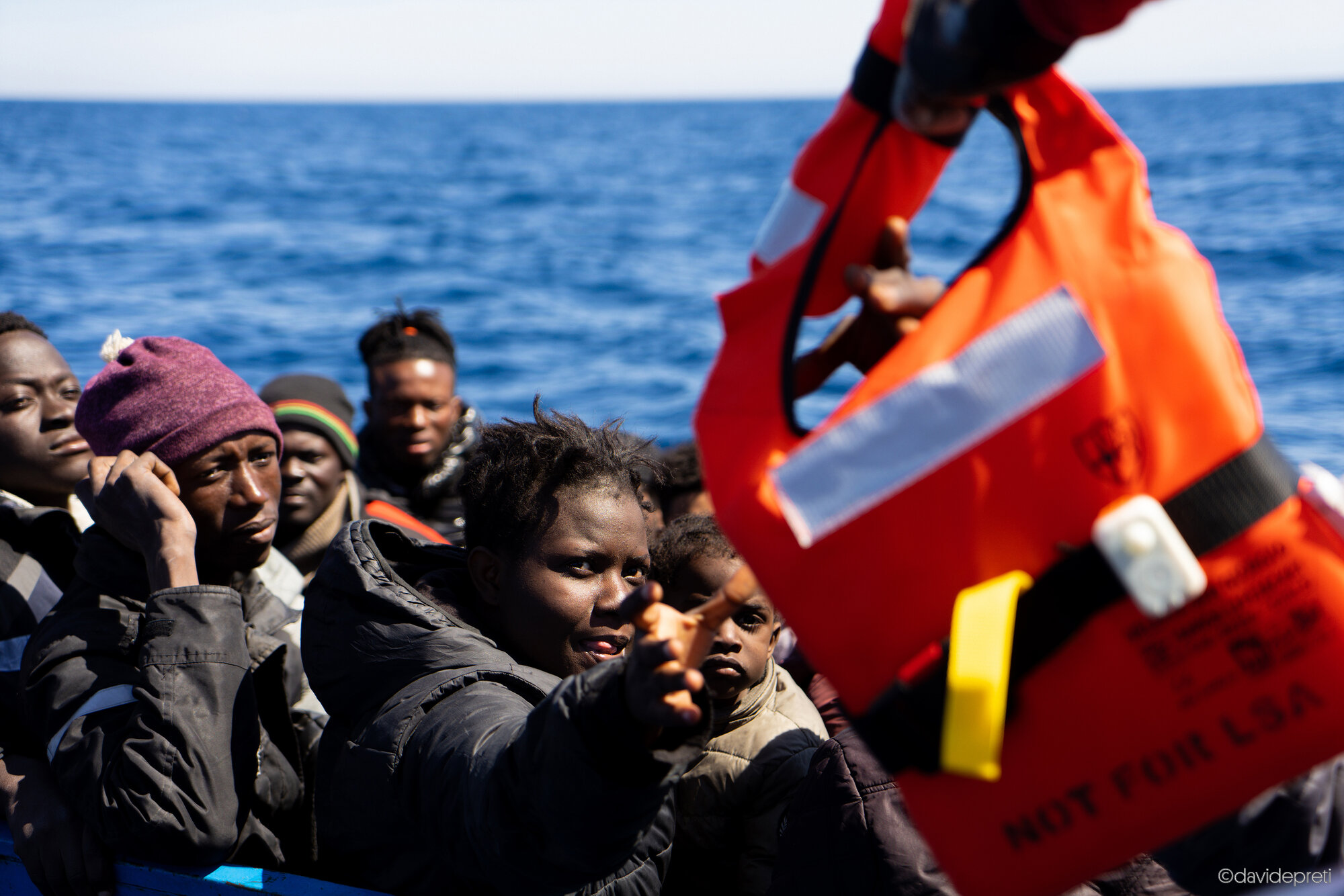 Central Mediterranean Sea — March 25, 2023.

The boat is crammed with 39 people: 4 women, one of whom was four months pregnant, one 3 years old child, 19 unaccompanied minors and 15 adult males. They are all of sub-Saharan origin and had left from Sfax, Tunisia, on Thursday the 22th of March.
