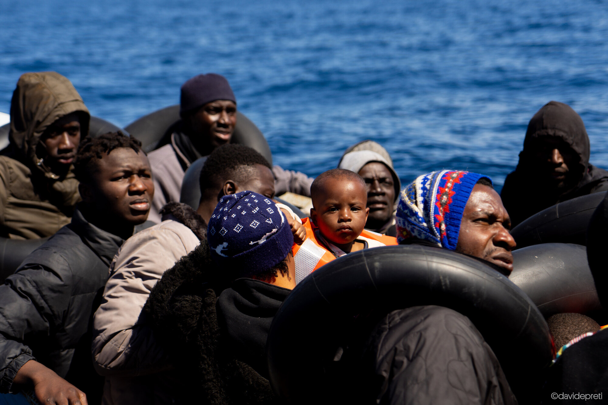 Central Mediterranean Sea — March 25, 2023.

On the morning the report of a cluster of boats in distress some tens of nautical miles from the position of Life Support arrives. In agreement with the Italian Coast Guard, EMERGENCY's SAR vessel heads towards the reported position. On board the distressed boat were 44 people: 17 women, one of whom is 3 months pregnant, 5 children under the age of 3, 4 unaccompanied minors and 18 adult males. All are of sub-Saharan origin. The boat had left Sfax, Tunisia, three days before.
