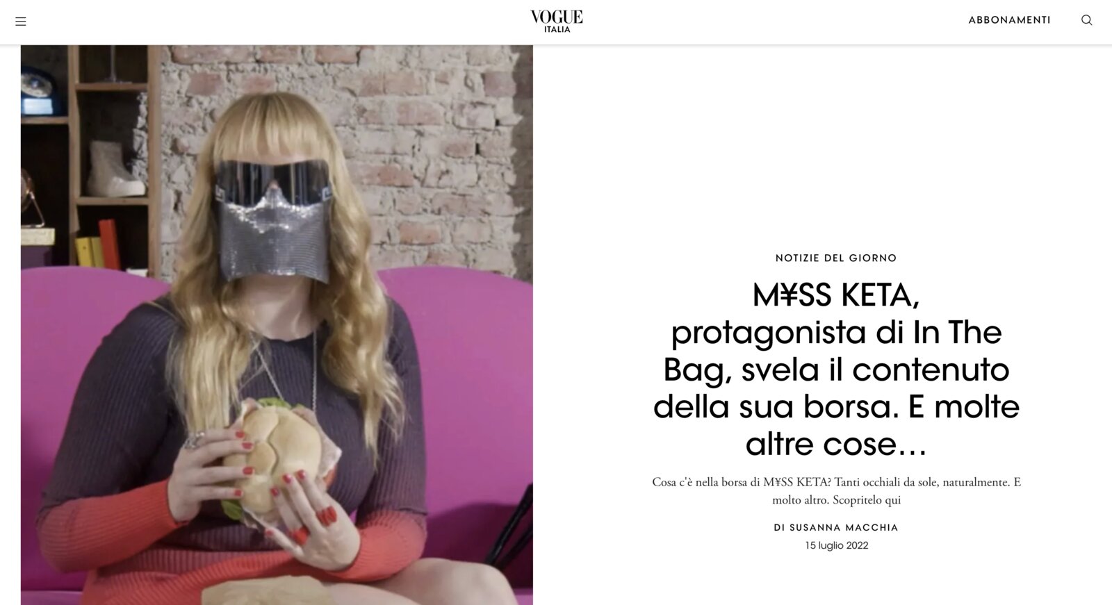 In The Bag With Miss Keta